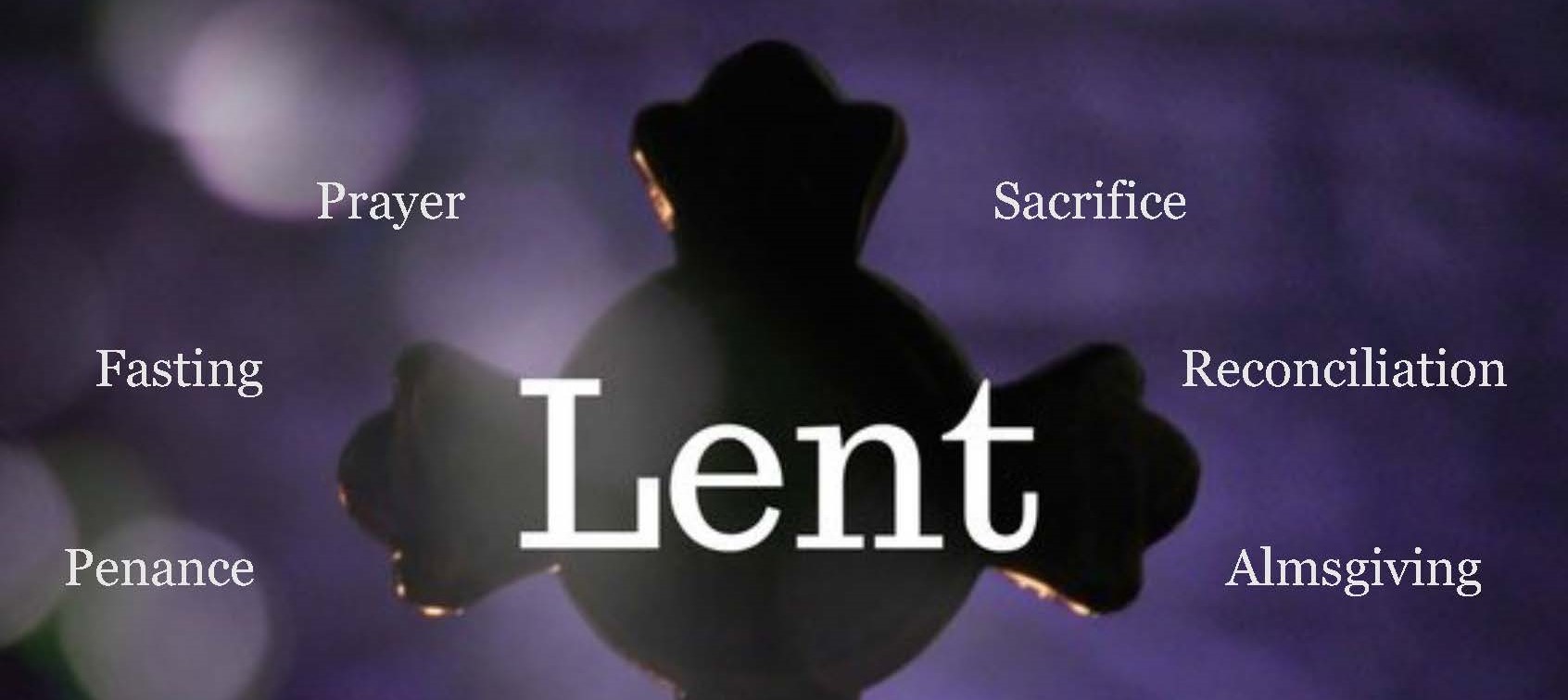 Lent Is About Reconciliation